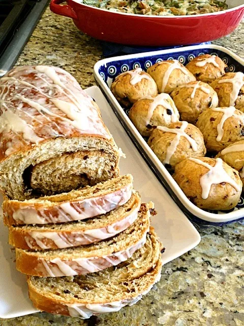 Home made hot cross buns & hot cross loaf|Little Darlingさん