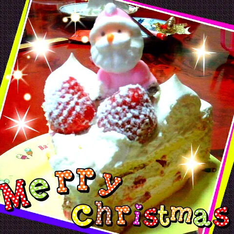 Snapdishの料理写真:クリスマスケーキ|陽華さん