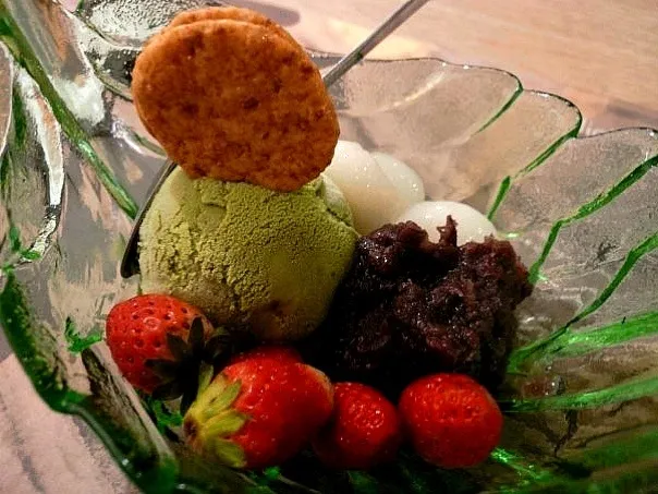 green tea ice cream|Yvonne C.さん