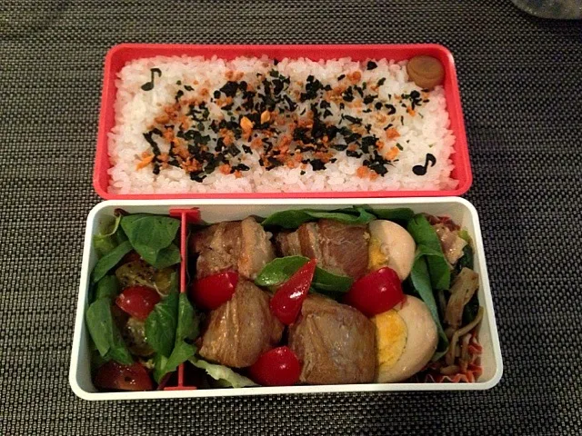 角煮＆煮卵のお弁当♪|千廣さん