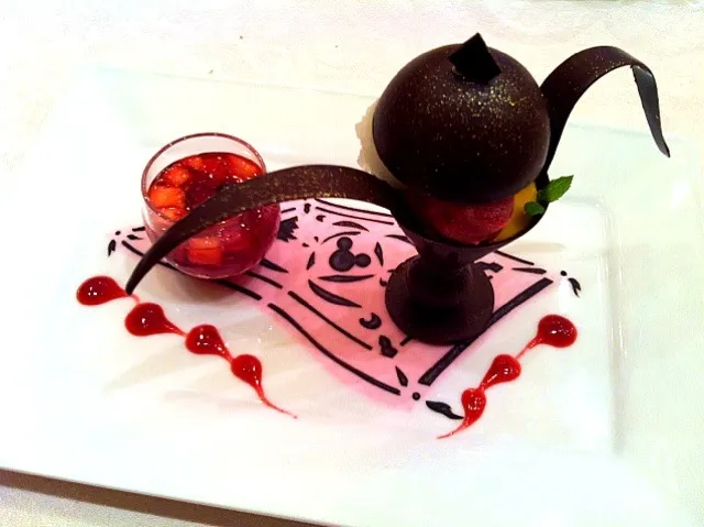 Snapdishの料理写真:Disney チョコランプ♡|みきさん