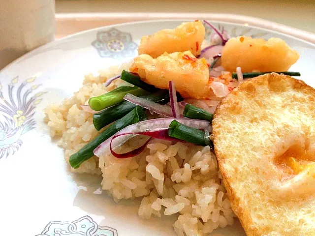 今日の社食はタイ風エビチャーハン。490円。限定メニューなので割高。|ルーア・ブランカさん