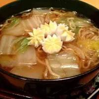 Snapdishの料理写真:インスタントラーメン   〜マルちゃん正麺・醤油味〜