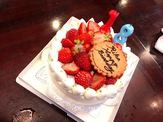 birthday cake！！|くまちさん