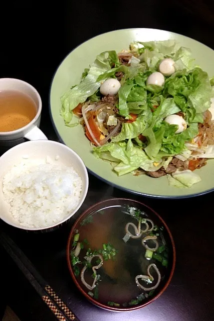 レタスのせ回鍋肉定食|Naoya Ishiharaさん