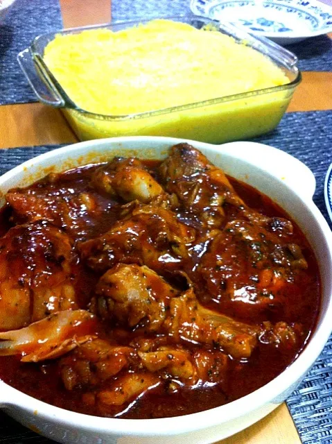 Frango com Polenta!!!!|lucia inoueさん