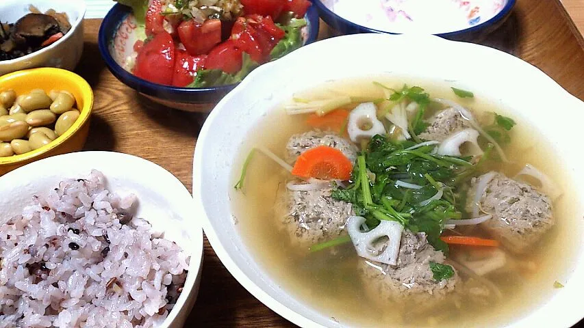 タイ風イワシのつくね汁～|さわ太郎さん