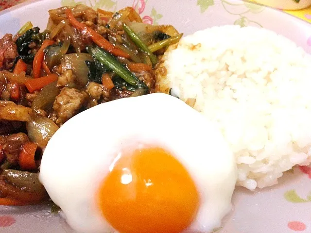 ほうれん草とひき肉カレー|kaoさん