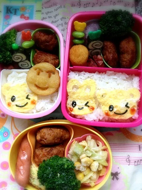 春休みお弁当|ゆなひなさん