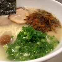 Snapdishの料理写真:高菜ラーメン|kazukunさん