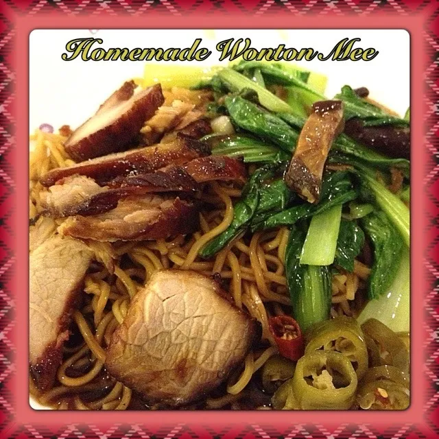 Char siu & wonton mee|Jenny Leeさん