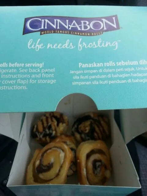 Cinnabon minis|Mrs BNazさん