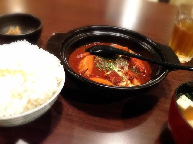 Beef stew and rice|chan mitsuさん