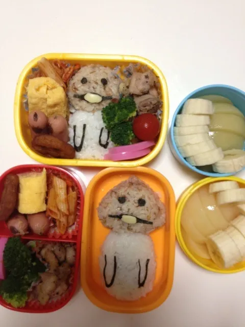 子供のお弁当。 なめこ|中塚 恵美子さん