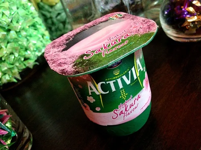 🌸ACTIVIA Yoghurt Sakura🌸|🍀Jaoh Ohlunlaa🍀さん