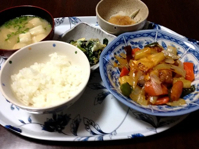 酢豚定食|ひろりんさん