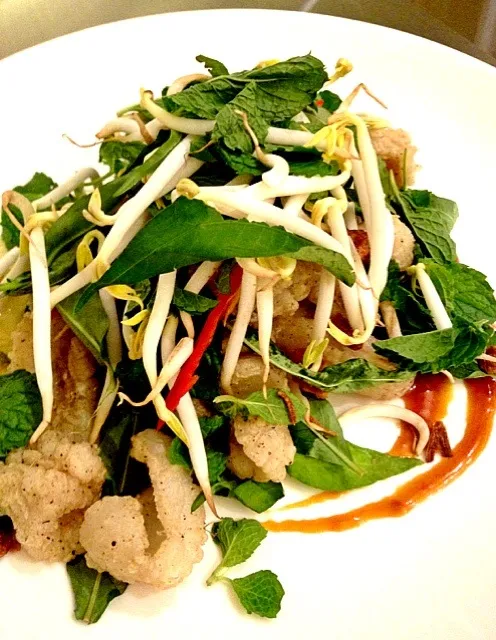 Squid & Herb salad with tamarind/lime sauce|12Dragonさん