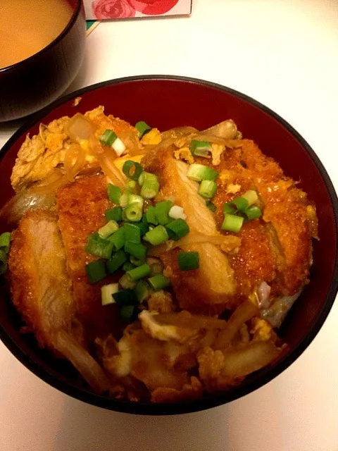 厚切りカツ丼( *｀ω´)|きこさん