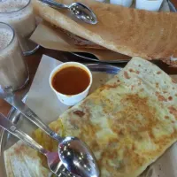 Masala Egg/Cheese & Plain Thosai.|Sudirmanさん