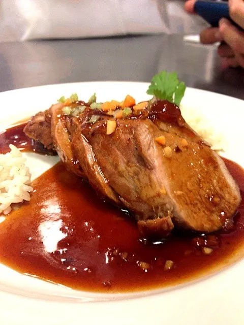 Pork Tenderloin/ Mango-Ginger sauce|Edgar Rodriguezさん