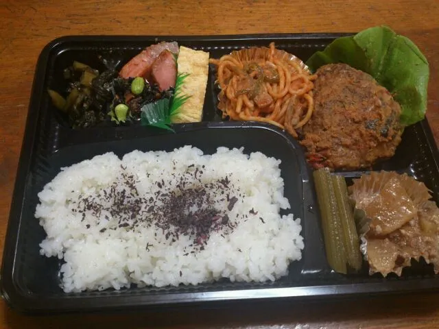 お弁当屋さん風弁当　ハンバーグ弁当|maさん