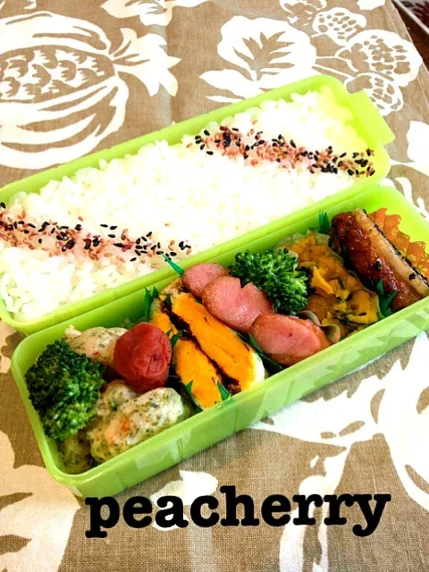 旦那様用お弁当^_^４日目|☆ぴ〜ちゃん☆さん