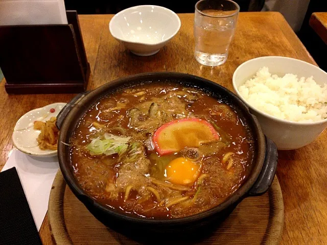 横浜駅 ダイヤモンド地下街   大関       牡蠣入り味噌煮込みうどん|youさん