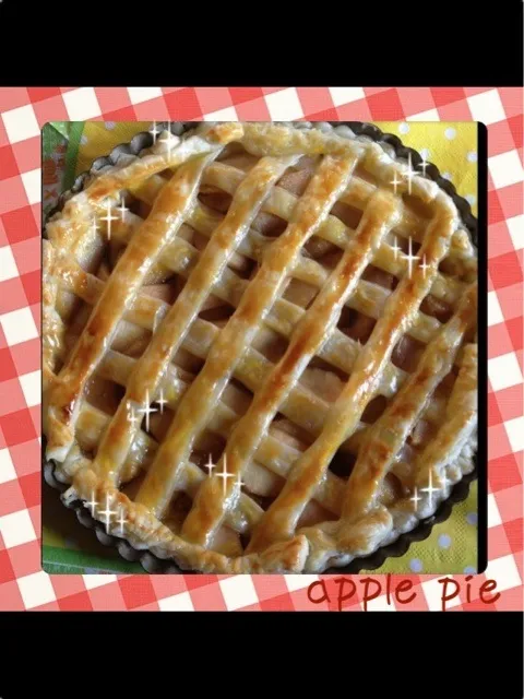 Snapdishの料理写真:シナモンたっぷり♫Applepieだよ|エチゴ姫さん