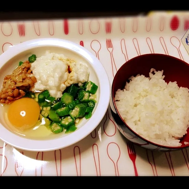 ネバネバ丼|はるさん