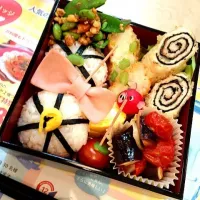 Snapdishの料理写真:春色お弁当|茶さん