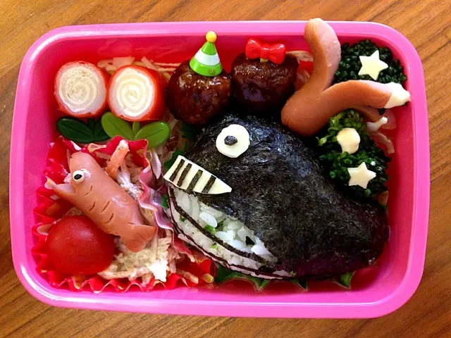 Snapdishの料理写真:くじら弁当|大関智弘さん