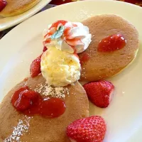 Strawberry pancake|rombaonさん