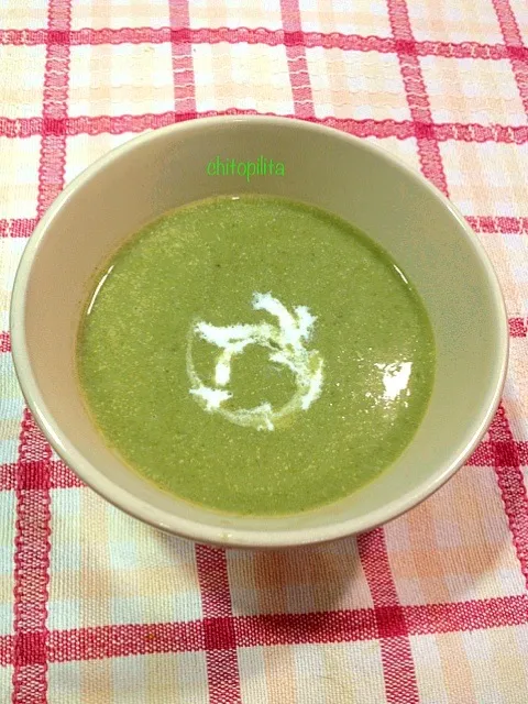 Snapdishの料理写真:Cabbage potage - 春キャベツポタージュ|chitopilitaさん