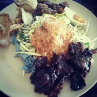 nasi kerabu. malaysian cuisine|The Onennabilaさん