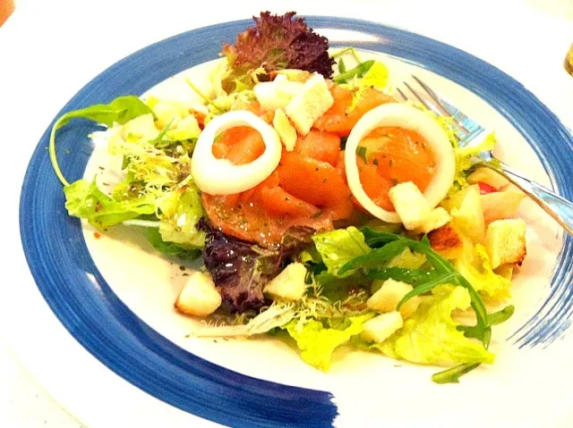 Smoked Salmon salad|PeonyYanさん