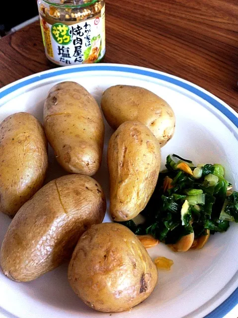 Potatoes with sauteed greens|Megさん