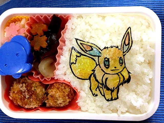 イーブイ弁当|富士子🍒🐰🍓さん