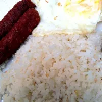 Longganisa with egg and garlic rice WINNER!!👍🍳|neil christian bagasalaさん