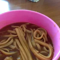 Snapdishの料理写真:簡単カレーうどん☆|小熊晴香さん