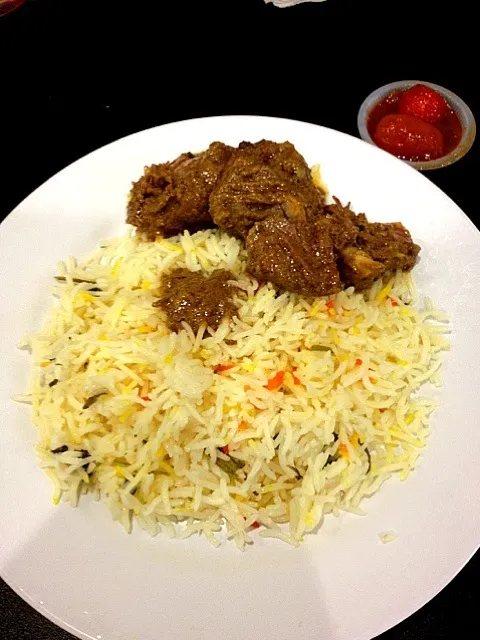 Nasi bariani kambing|natashaさん