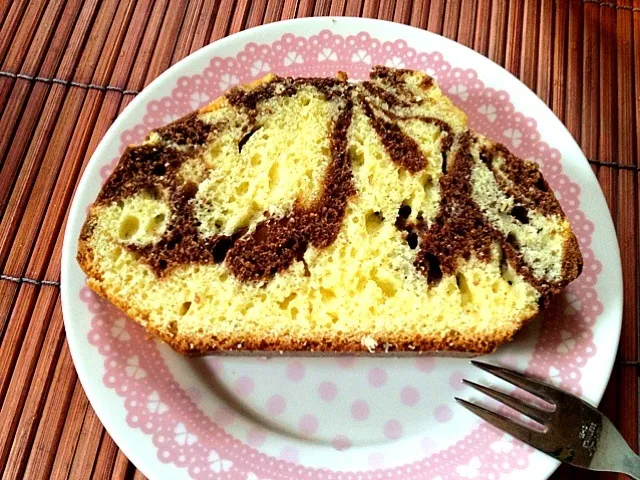 マーブルパウンドケーキのビターココア味！|みきぴょん♪さん