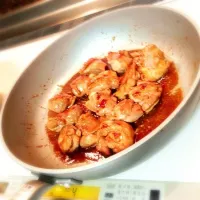 Snapdishの料理写真:鶏肉の照り焼き|かやさん