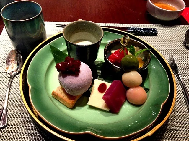 Japanese dessert plate|Johnsonさん