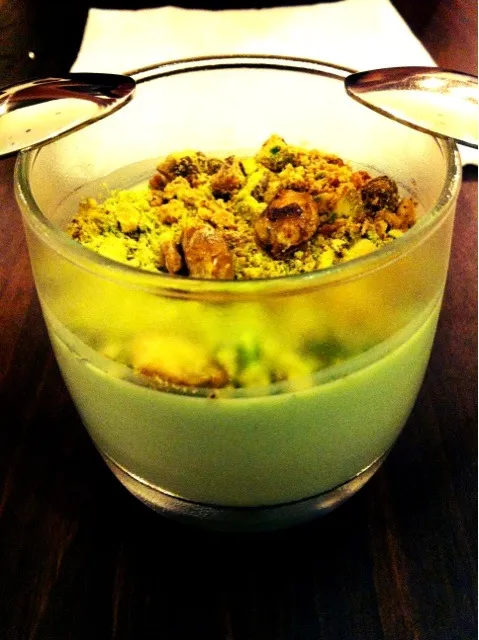 Pistachio panna cotta|ᔜѰLᗊÎᐂさん