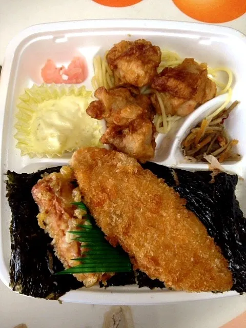 スーパーのり弁当|ばーさんさん