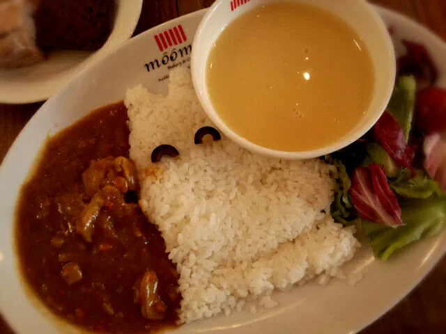 ムーミンのチキンカレーランチ|しるばさん