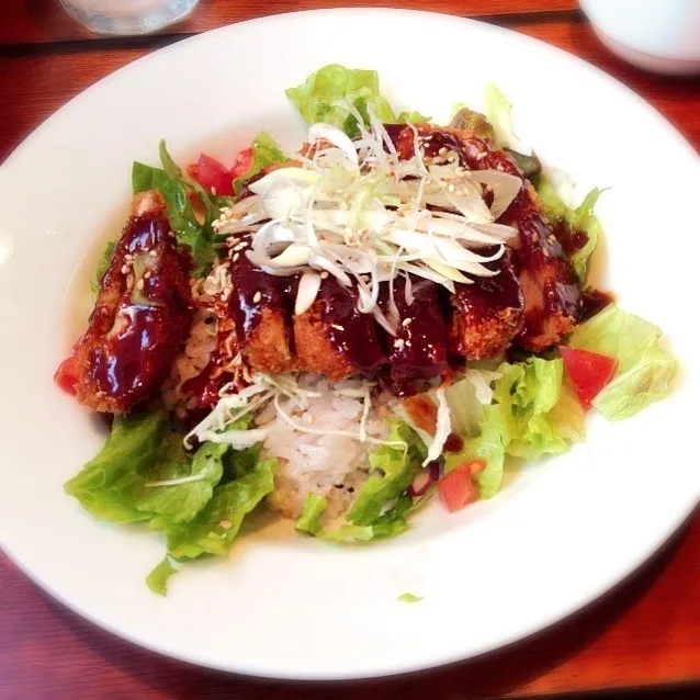 Snapdishの料理写真:味噌カツ丼|スウジィさん