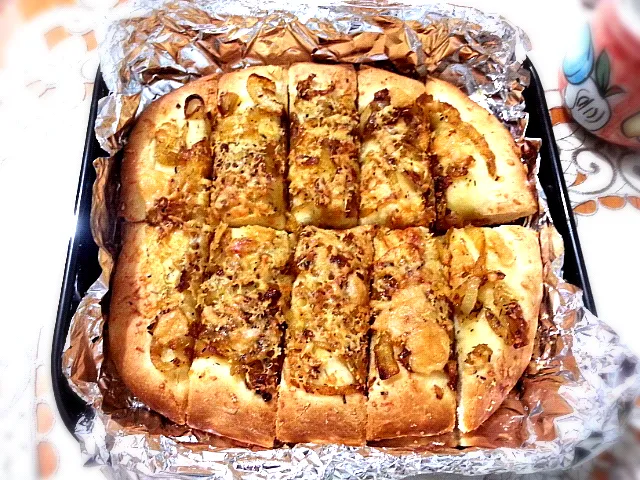 Focaccia with Caramelized Onions|wan chanさん