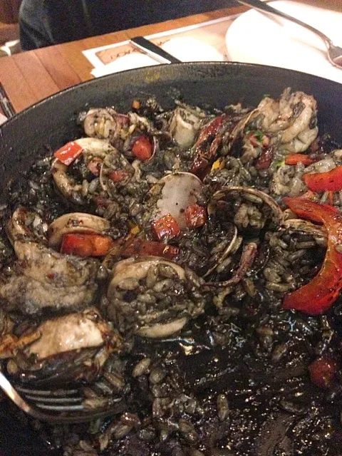 squid ink paella|hweeyhさん