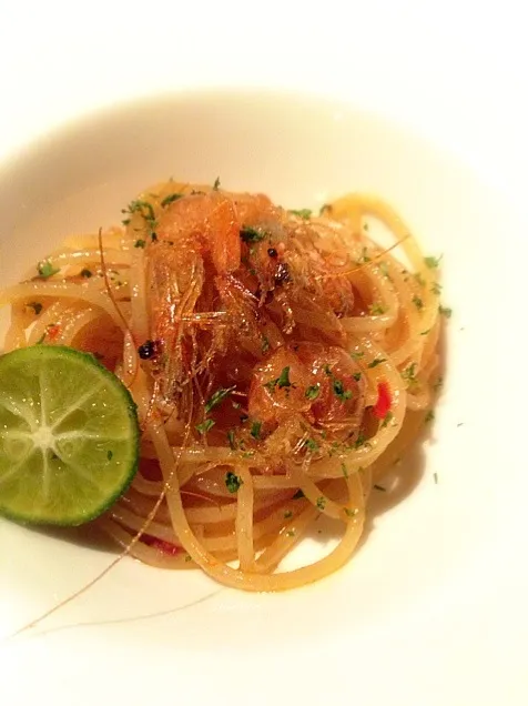 Mee Siam pasta with prawns|Funky Chefさん